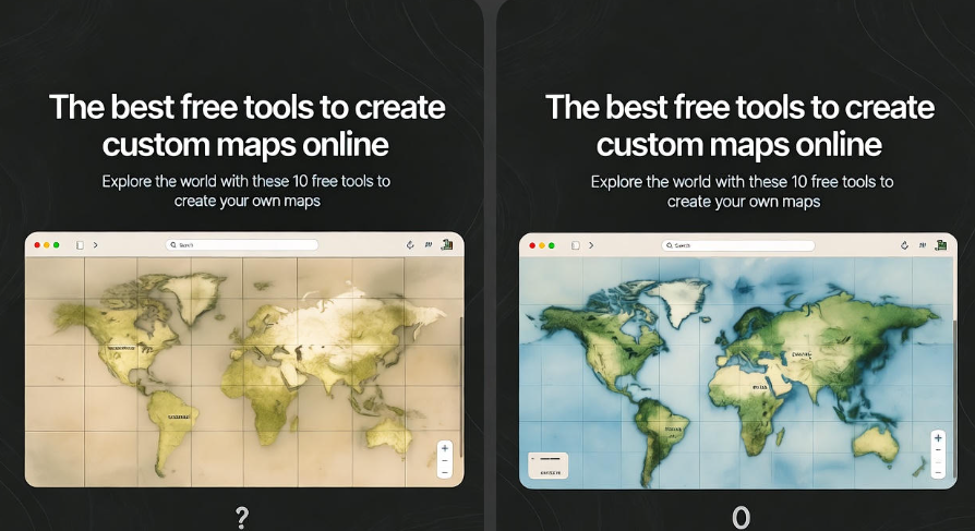 Best Free Tools to Create Custom Maps Online
