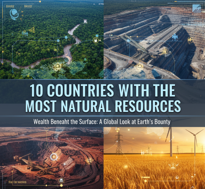 10 Countries With the Most Natural Resources